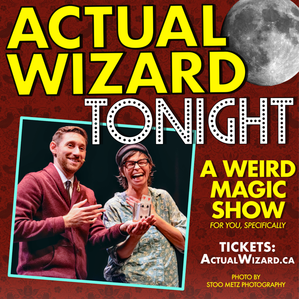 Poster for Actual Wizard TONIGHT